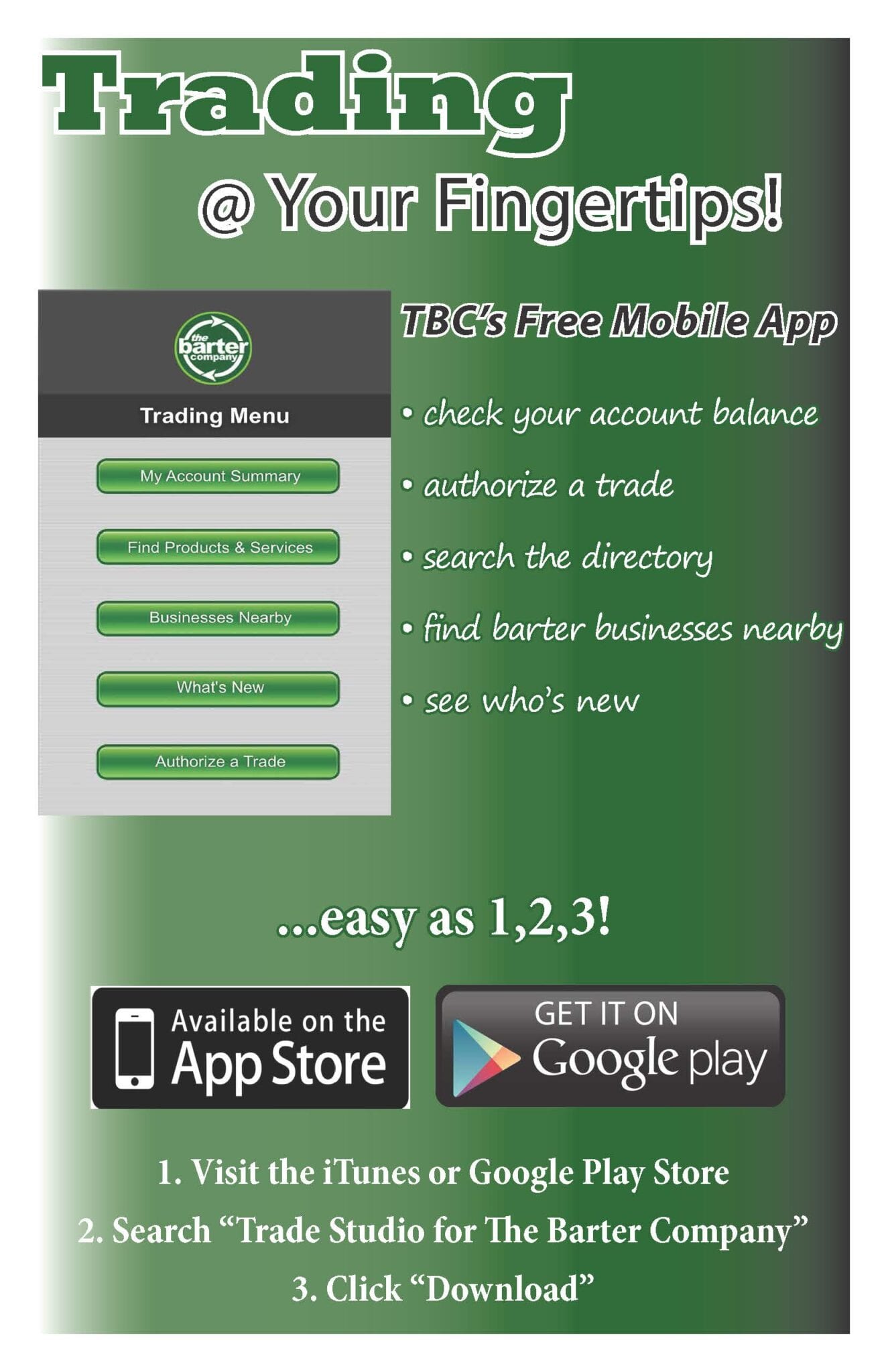 Download TBC Mobile App